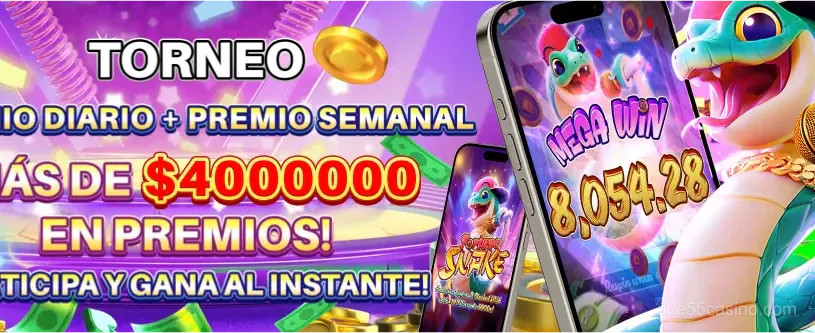 Promoción especial de tragamonedas en 55 Ace Casino